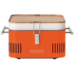 everdure by heston blumenthal CUBE™ Portable Charcoal BBQ Orange